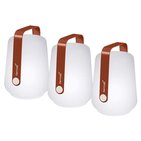 Set monocromático de 3 lámparas BALAD de 12cm FERMOB online españa | rincondelmueble.com | Rincñon del mueble