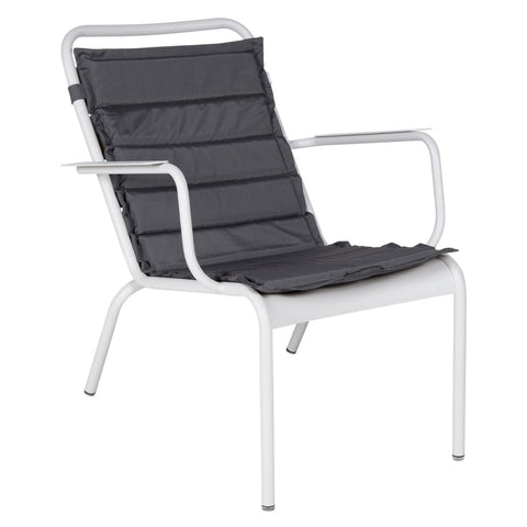 Cojín para sillón bajo con reposabrazos de 96x47 cm LUXEMBOURG. Fermob online. Rincón del Mueble