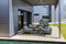 Mesa altura media BELLEVIE de 64 x 80 x 74 cm de la marca francesa Fermob. Comprar Fermob online. Rincón del Mueble