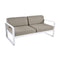Sofá BELLEVIE para 2 personas de la marca francesa Fermob. Comprar Fermob online. Rincón del Mueble