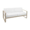 Sofá BELLEVIE para 2 personas de la marca francesa Fermob. Comprar Fermob online. Rincón del Mueble