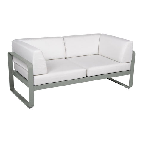 Sofá club BELLEVIE para 2 personas de la marca francesa Fermob. Comprar Fermob online. Rincón del Mueble
