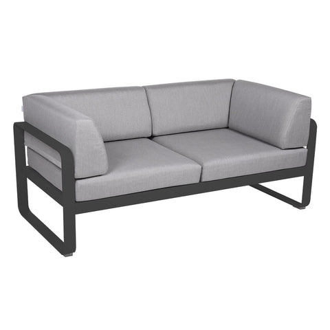 Sofá club BELLEVIE para 2 personas de la marca francesa Fermob. Comprar Fermob online. Rincón del Mueble