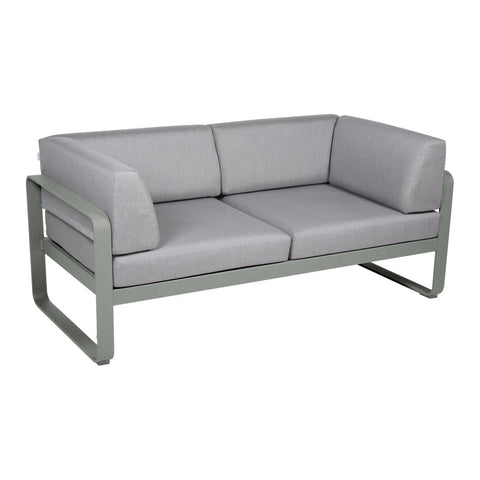 Sofá club BELLEVIE para 2 personas de la marca francesa Fermob. Comprar Fermob online. Rincón del Mueble