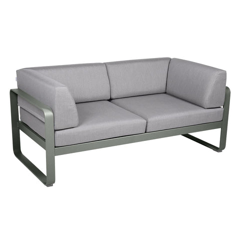 Sofá club BELLEVIE para 2 personas de la marca francesa Fermob. Comprar Fermob online. Rincón del Mueble