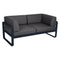 Sofá club BELLEVIE para 2 personas de la marca francesa Fermob. Comprar Fermob online. Rincón del Mueble