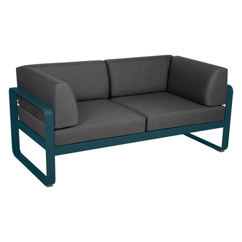 Sofá club BELLEVIE para 2 personas de la marca francesa Fermob. Comprar Fermob online. Rincón del Mueble
