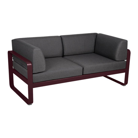 Sofá club BELLEVIE para 2 personas de la marca francesa Fermob. Comprar Fermob online. Rincón del Mueble