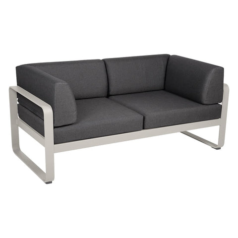 Sofá club BELLEVIE para 2 personas de la marca francesa Fermob. Comprar Fermob online. Rincón del Mueble