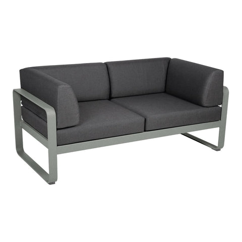 Sofá club BELLEVIE para 2 personas de la marca francesa Fermob. Comprar Fermob online. Rincón del Mueble