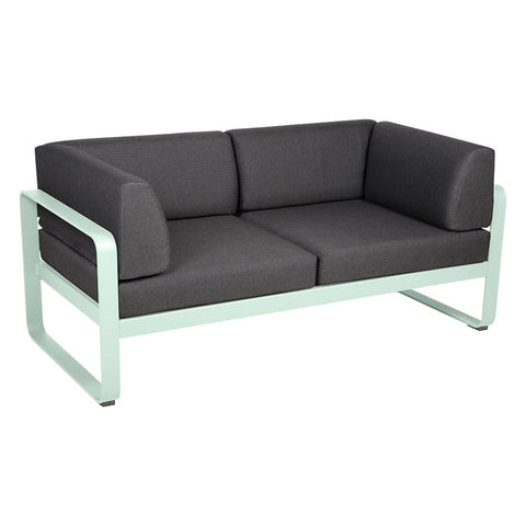 Sofá club BELLEVIE para 2 personas de la marca francesa Fermob. Comprar Fermob online. Rincón del Mueble
