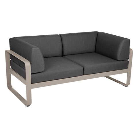 Sofá club BELLEVIE para 2 personas de la marca francesa Fermob. Comprar Fermob online. Rincón del Mueble