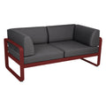 Sofá club BELLEVIE para 2 personas de la marca francesa Fermob. Comprar Fermob online. Rincón del Mueble