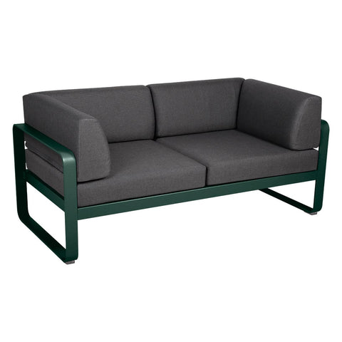 Sofá club BELLEVIE para 2 personas de la marca francesa Fermob. Comprar Fermob online. Rincón del Mueble