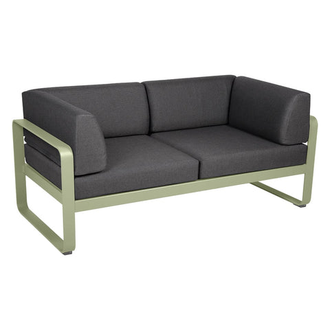 Sofá club BELLEVIE para 2 personas de la marca francesa Fermob. Comprar Fermob online. Rincón del Mueble