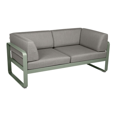 Sofá club BELLEVIE para 2 personas de la marca francesa Fermob. Comprar Fermob online. Rincón del Mueble