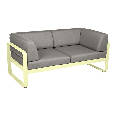 Sofá club BELLEVIE para 2 personas de la marca francesa Fermob. Comprar Fermob online. Rincón del Mueble
