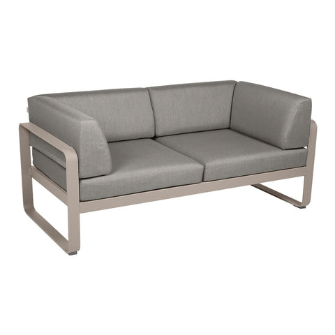Sofá club BELLEVIE para 2 personas de la marca francesa Fermob. Comprar Fermob online. Rincón del Mueble
