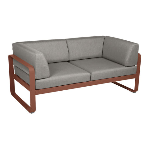Sofá club BELLEVIE para 2 personas de la marca francesa Fermob. Comprar Fermob online. Rincón del Mueble