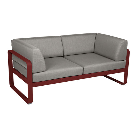 Sofá club BELLEVIE para 2 personas de la marca francesa Fermob. Comprar Fermob online. Rincón del Mueble