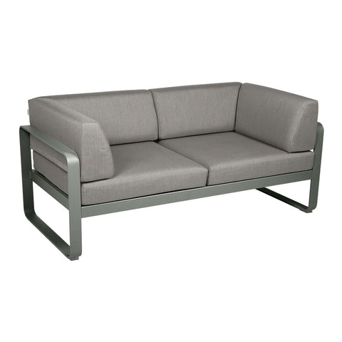 Sofá club BELLEVIE para 2 personas de la marca francesa Fermob. Comprar Fermob online. Rincón del Mueble