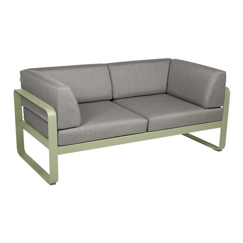 Sofá club BELLEVIE para 2 personas de la marca francesa Fermob. Comprar Fermob online. Rincón del Mueble