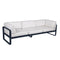 Sofá club BELLEVIE para 3 personas de la marca francesa Fermob. Comprar Fermob online. Rincón del Mueble