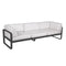 Sofá club BELLEVIE para 3 personas de la marca francesa Fermob. Comprar Fermob online. Rincón del Mueble
