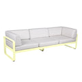 Sofá club BELLEVIE para 3 personas de la marca francesa Fermob. Comprar Fermob online. Rincón del Mueble