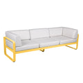 Sofá club BELLEVIE para 3 personas de la marca francesa Fermob. Comprar Fermob online. Rincón del Mueble