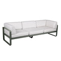 Sofá club BELLEVIE para 3 personas de la marca francesa Fermob. Comprar Fermob online. Rincón del Mueble