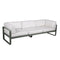 Sofá club BELLEVIE para 3 personas de la marca francesa Fermob. Comprar Fermob online. Rincón del Mueble