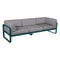 Sofá club BELLEVIE para 3 personas de la marca francesa Fermob. Comprar Fermob online. Rincón del Mueble