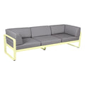 Sofá club BELLEVIE para 3 personas de la marca francesa Fermob. Comprar Fermob online. Rincón del Mueble