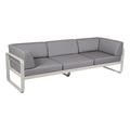 Sofá club BELLEVIE para 3 personas de la marca francesa Fermob. Comprar Fermob online. Rincón del Mueble