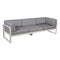 Sofá club BELLEVIE para 3 personas de la marca francesa Fermob. Comprar Fermob online. Rincón del Mueble