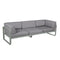 Sofá club BELLEVIE para 3 personas de la marca francesa Fermob. Comprar Fermob online. Rincón del Mueble