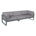 Sofá club BELLEVIE para 3 personas de la marca francesa Fermob. Comprar Fermob online. Rincón del Mueble