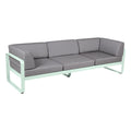 Sofá club BELLEVIE para 3 personas de la marca francesa Fermob. Comprar Fermob online. Rincón del Mueble
