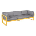 Sofá club BELLEVIE para 3 personas de la marca francesa Fermob. Comprar Fermob online. Rincón del Mueble
