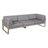 Sofá club BELLEVIE para 3 personas de la marca francesa Fermob. Comprar Fermob online. Rincón del Mueble