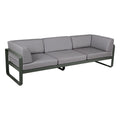 Sofá club BELLEVIE para 3 personas de la marca francesa Fermob. Comprar Fermob online. Rincón del Mueble