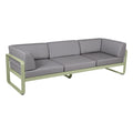 Sofá club BELLEVIE para 3 personas de la marca francesa Fermob. Comprar Fermob online. Rincón del Mueble