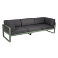 Sofá club BELLEVIE para 3 personas de la marca francesa Fermob. Comprar Fermob online. Rincón del Mueble