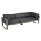 Sofá club BELLEVIE para 3 personas de la marca francesa Fermob. Comprar Fermob online. Rincón del Mueble