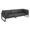 Sofá club BELLEVIE para 3 personas de la marca francesa Fermob. Comprar Fermob online. Rincón del Mueble