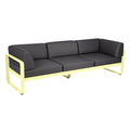 Sofá club BELLEVIE para 3 personas de la marca francesa Fermob. Comprar Fermob online. Rincón del Mueble