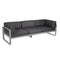 Sofá club BELLEVIE para 3 personas de la marca francesa Fermob. Comprar Fermob online. Rincón del Mueble