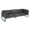 Sofá club BELLEVIE para 3 personas de la marca francesa Fermob. Comprar Fermob online. Rincón del Mueble