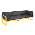 Sofá club BELLEVIE para 3 personas de la marca francesa Fermob. Comprar Fermob online. Rincón del Mueble